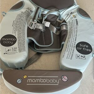 Mambobaby Infant Float Vest in Light Blue and Gray